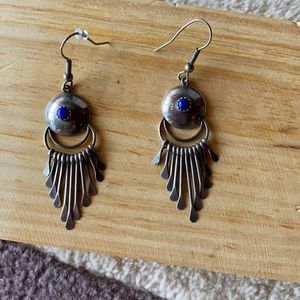 Paula Armstrong’s Sterling Silver Native American earrings